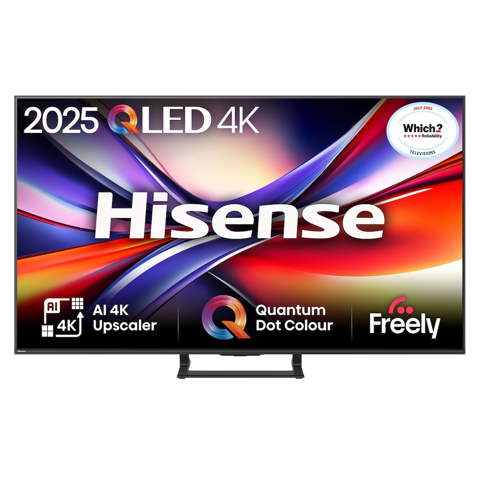 image 1 of Hisense 75 Inches A7QTUK QLED Smart AI TV with Freely