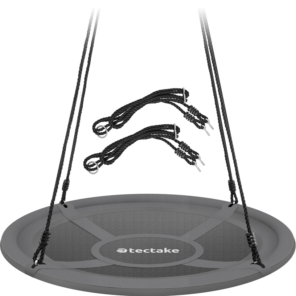 image 1 of Swing - 120 kg weight capacity, height-adjustable | Grey | grey/black | Ø 100 cm | 1