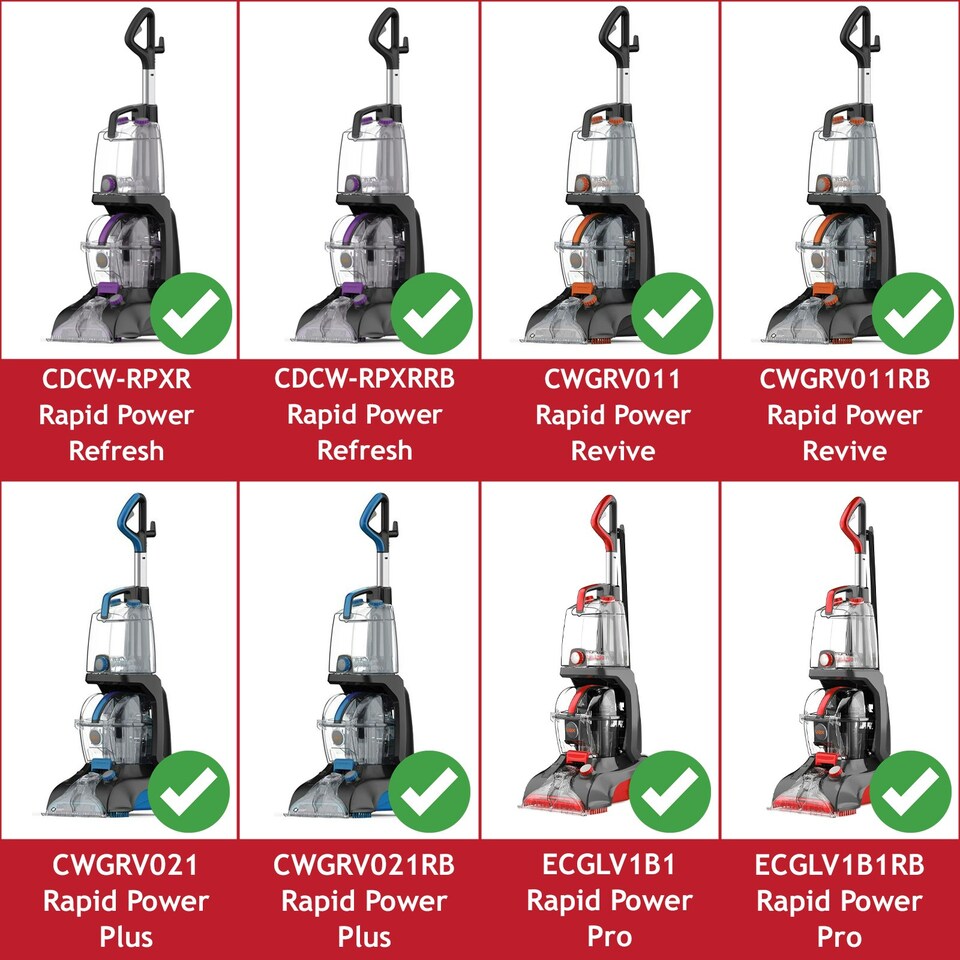 image 1 of Vax Hose Rapid Power Pro Refesh CDCW-RPXR CWGRV011 CWGRV021 ECGLV1B1 Carpet Cleaner Black
