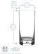 image 3 of Bormioli Rocco 12 Piece Barglass Glassware Set Clear