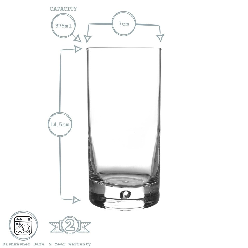 image 1 of Bormioli Rocco 12 Piece Barglass Glassware Set Clear
