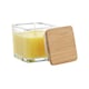 image 4 of MidOcean Pila Lemon Square Scented Candle - Yellow - One Size | Yellow