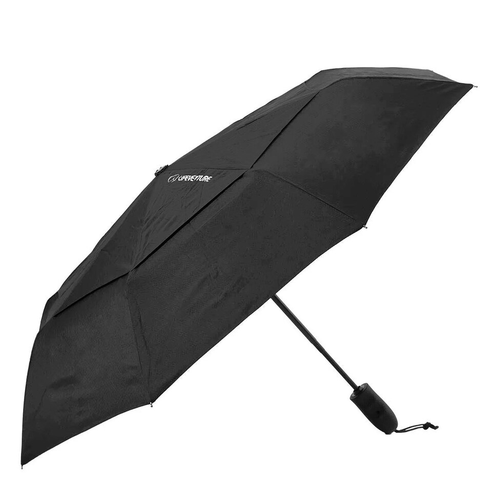 image 1 of Lifeventure Medium Trek Umbrella Black
