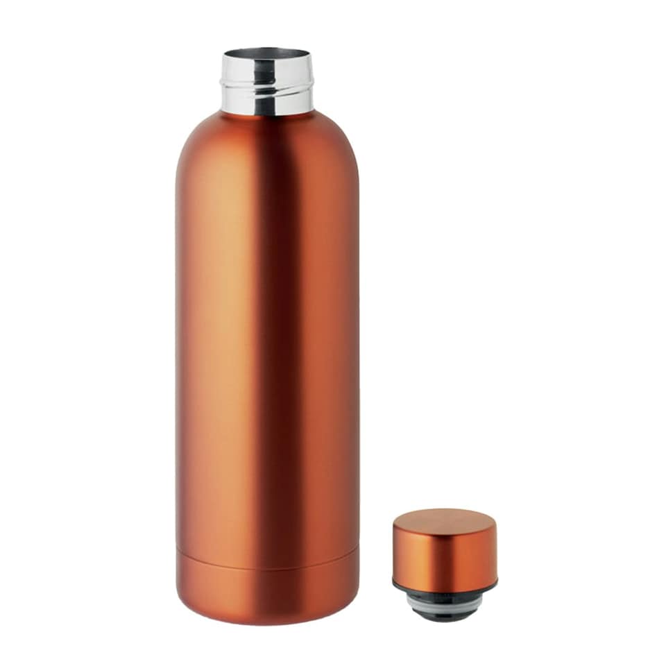 image 1 of MidOcean Athena Double Wall 500ml Bottle - Orange - One Size Orange | One Size