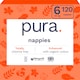 image 1 of Pura Soft & Sensitive Nappies Size 6, 120ct