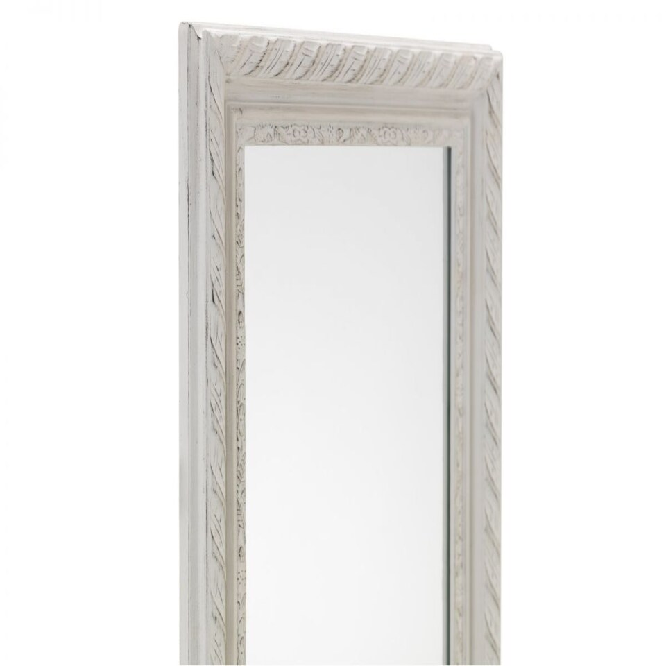 image 1 of Allegro White Dress Mirror