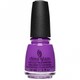 image 2 of China Glaze Nail Polish Purples 14ml Grape Pop / Purple
