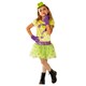 image 3 of Batman Girls Riddler Costume - Green/Purple - 5-6 Years 5