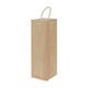 image 1 of Harbour Housewares Wooden Wine Box - Single Bottle - Natural