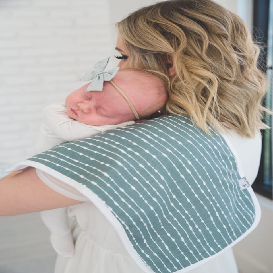 image 1 of Copper Pearl Premium Burp Cloths Fawn 3Pk