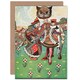 image 1 of Alice in Wonderland Carroll King Queen Art Card