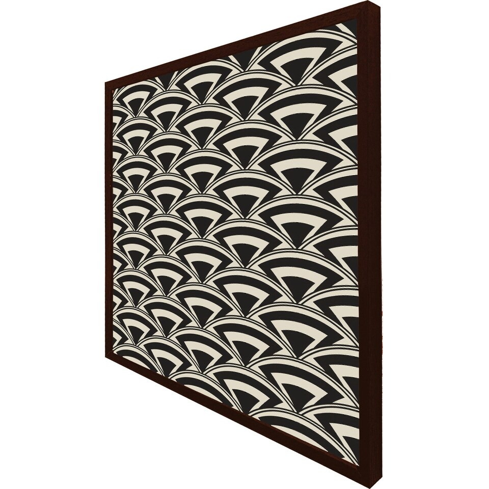 image 1 of Geometric arches (Picture Frame) Grey | L