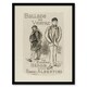 image 1 of Ballade du Ventre Theatre Poster Steinlen Framed Wall Art Print 12X16"