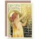 image 1 of Ad Absinthe Robette Belgium Classic Food Art Card