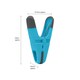 image 9 of JVL Plastic Peg Basket, Grey with 48 Prism Soft Touch Clip Pegs, Multi