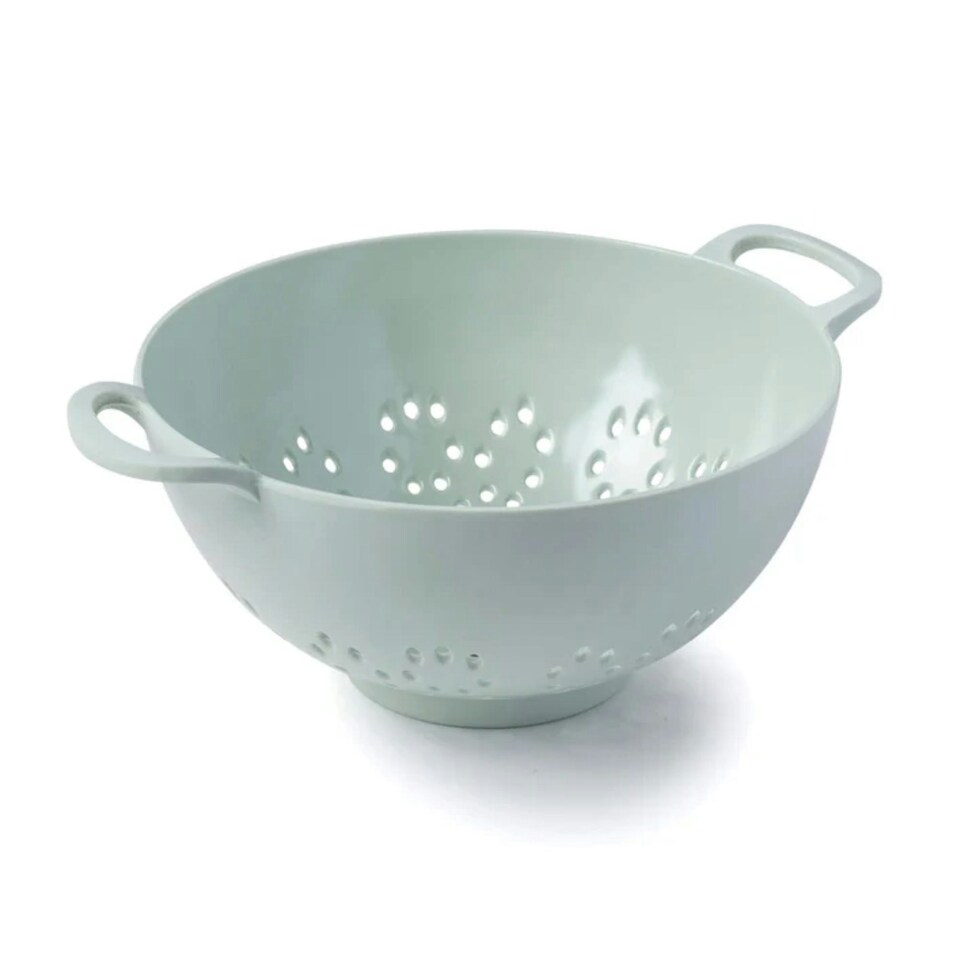 image 1 of Zeal Premium Melamine Colander Strainer, Small, 15cm, Sage Green