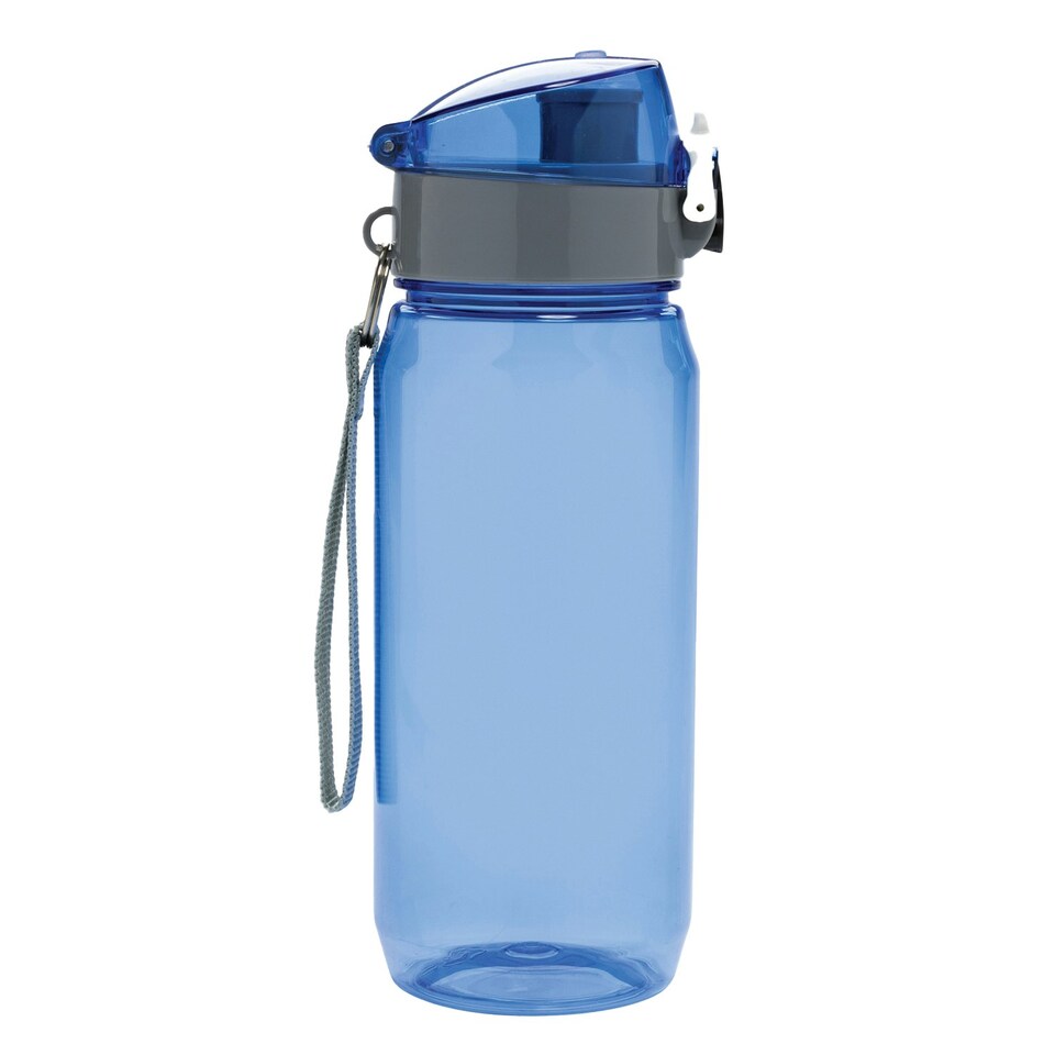 image 1 of XD Collection Yide Lockable RPET 600ml Water Bottle - Blue - One Size Blue | One Size