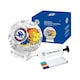 image 1 of Chelsea FC Colour In Mini Football Set - Multicoloured - 2