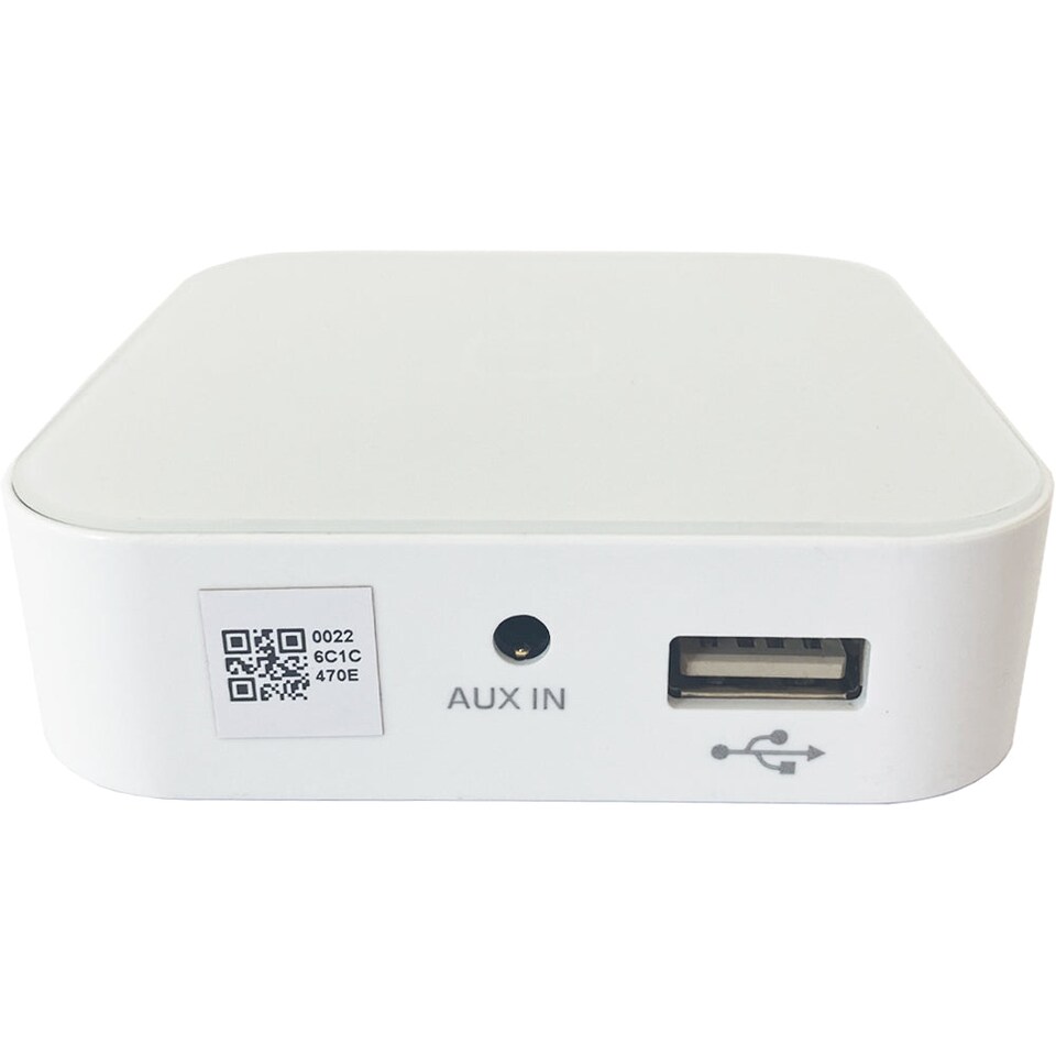 image 1 of 80W Mini WiFi Stereo Amplifier & 2x 70W 4" Black Outdoor Wall Speaker System