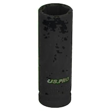 18mm 1/2" Drive Double Deep Metric MM Impact Socket 6 Sided Single Hex