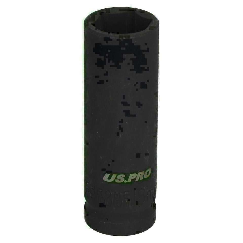 image 1 of 18mm 1/2" Drive Double Deep Metric MM Impact Socket 6 Sided Single Hex
