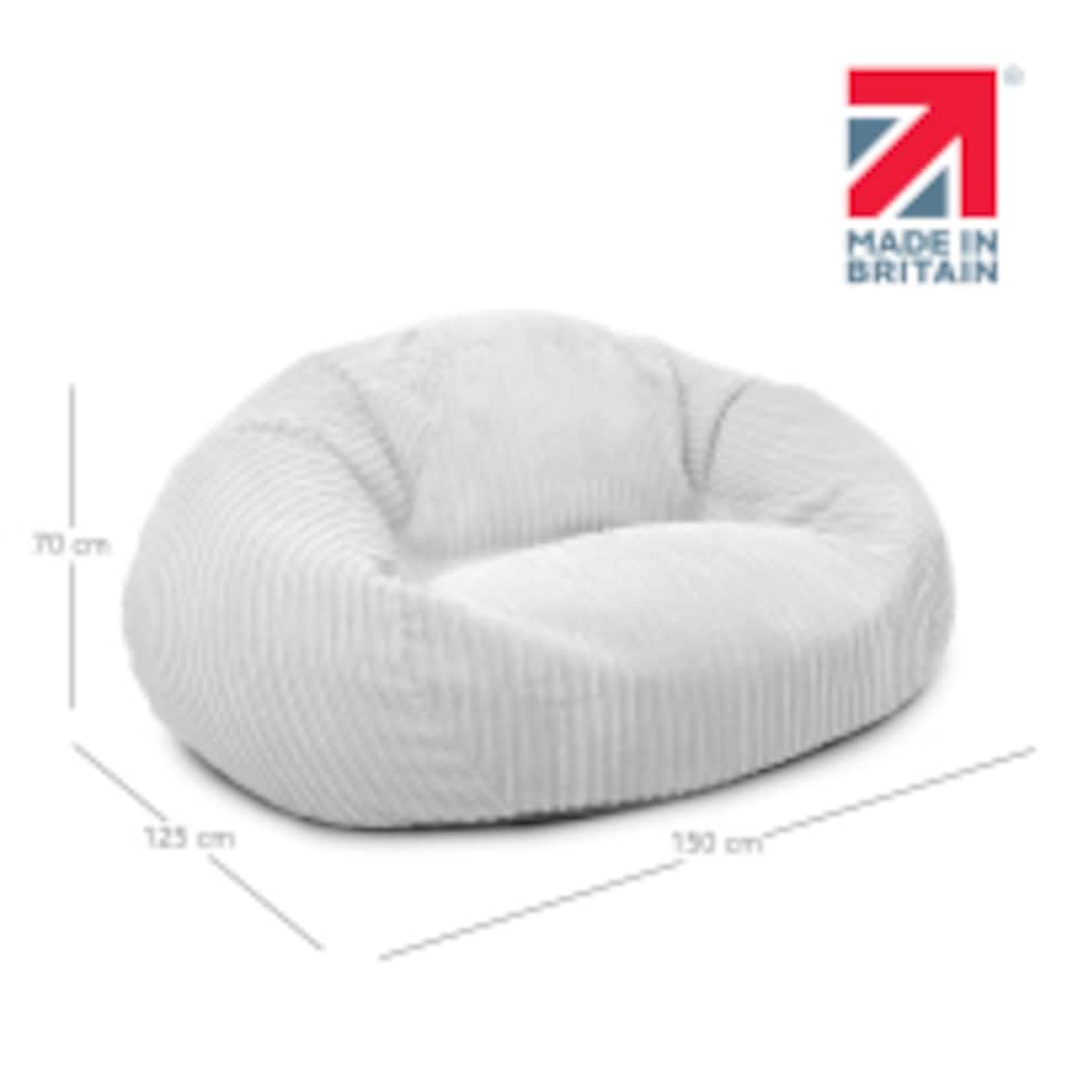 image 1 of rucomfy Jumbo Cord Goliath - Giant Indoor Bean Bag Chair for Adults