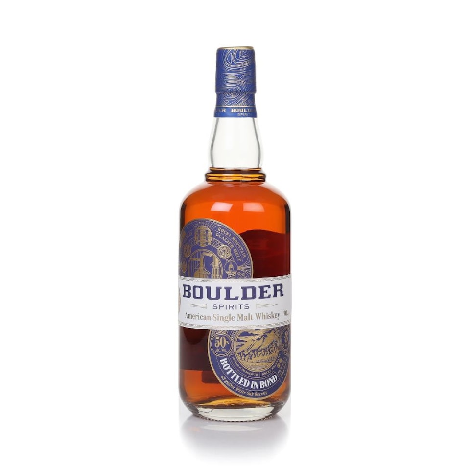 image 1 of Boulder - Bottled In Bond - Colorado Single Malt  4 year old Whiskey