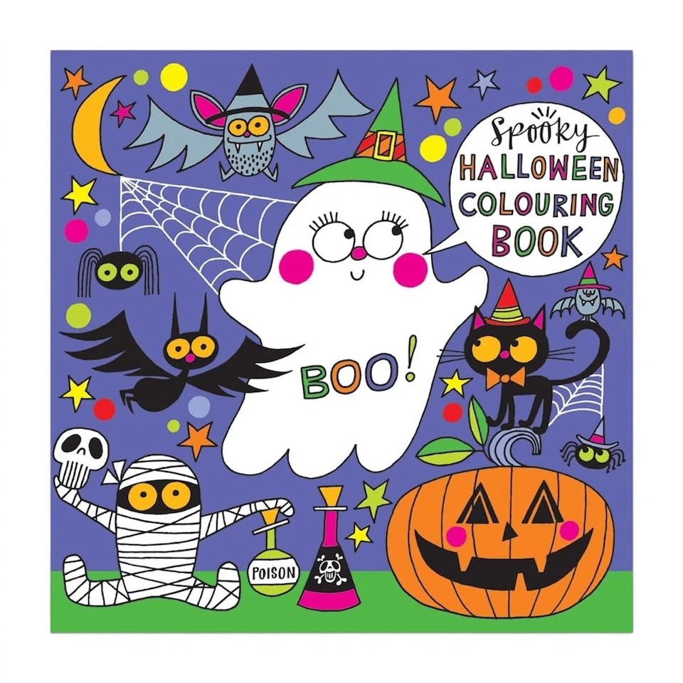 image 1 of Rachel Ellen Halloween Colouring Book for Children