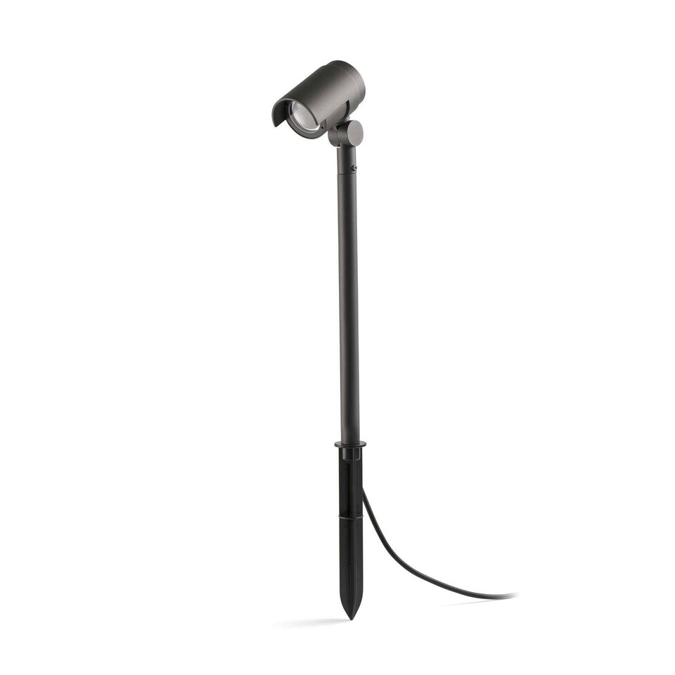 image 1 of Foc LED Outdoor Tall Spike Light Dark Grey IP65