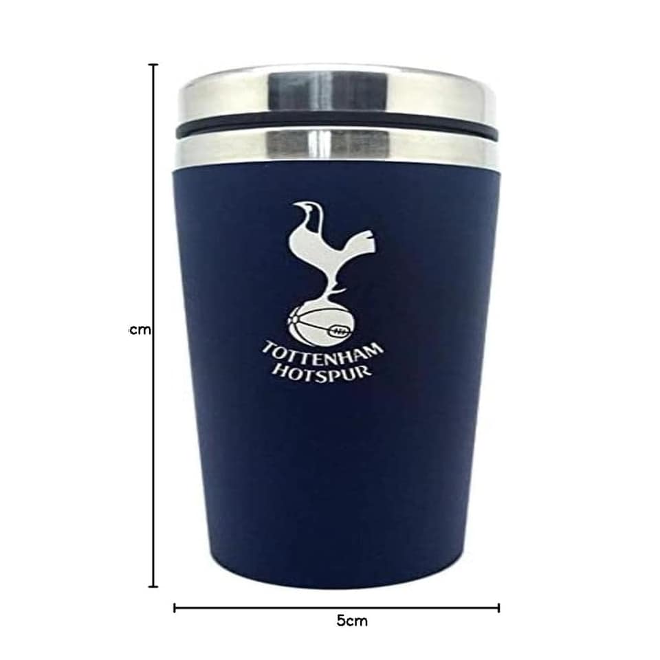 image 1 of Tottenham Spur FC Handless Travel Mug | Blue | 1