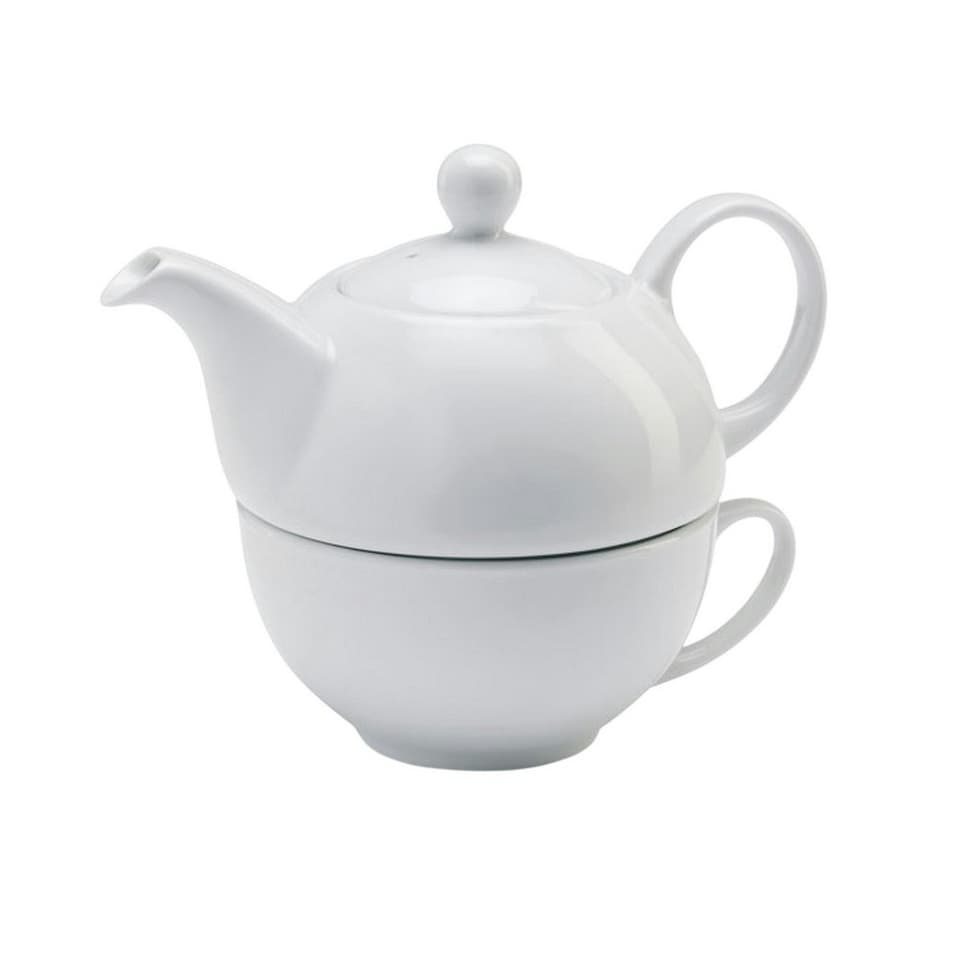 image 1 of MidOcean Tea Time 400ml Tea Set - White - One Size