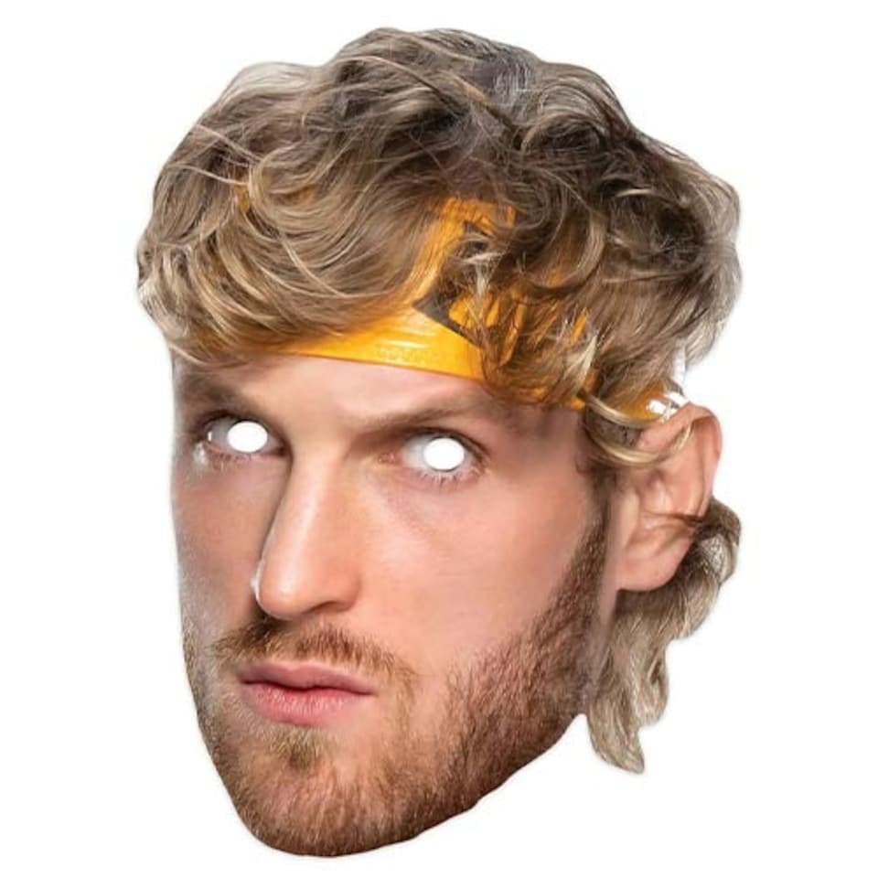 Logan Paul Cardboard Face Mask