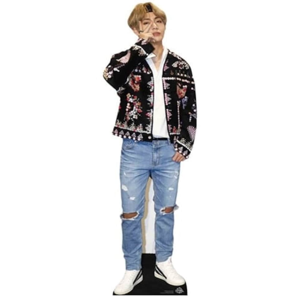 BTS Headband Kim Taehyung V Star Mini Cardboard Cutout 90cm