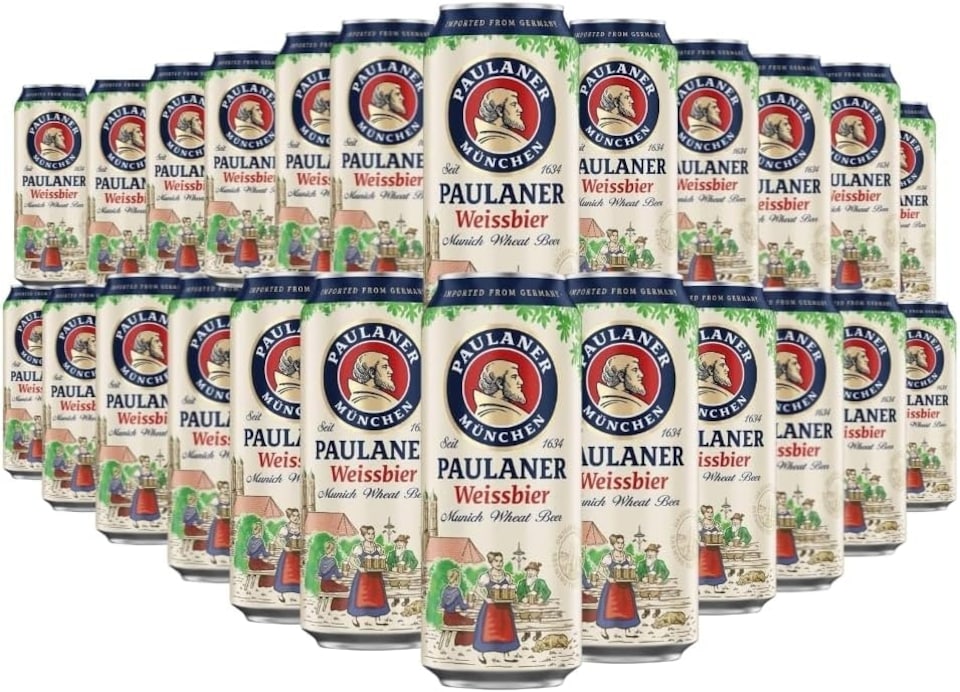 image 1 of Paulaner Weissbier German Wheat Beer 24 x 500ml cans