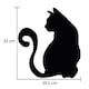 image 2 of Black Cat Shaped Halloween Acrylic Grazing Board 33cm