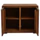 image 2 of Interiors by Premier Two Door Sheesham And Acacia Sideboard Brown