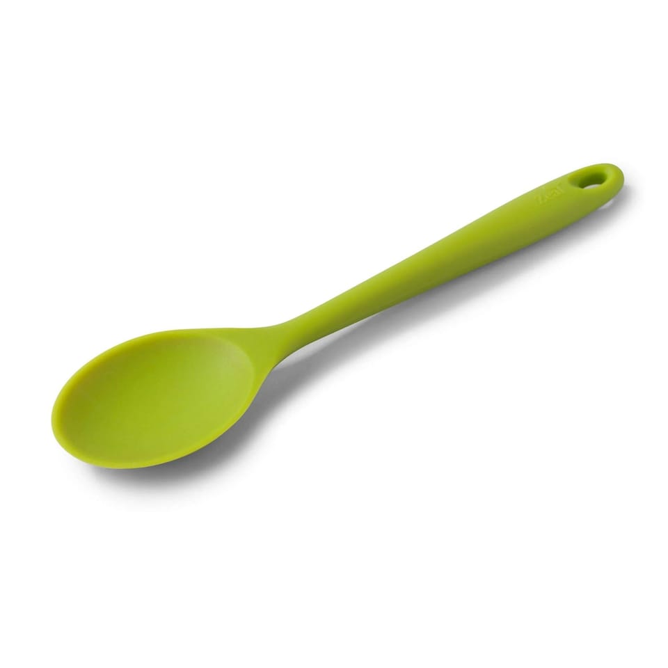 image 1 of Zeal Silicone Cooking Spoon, 28cm, Lime Green