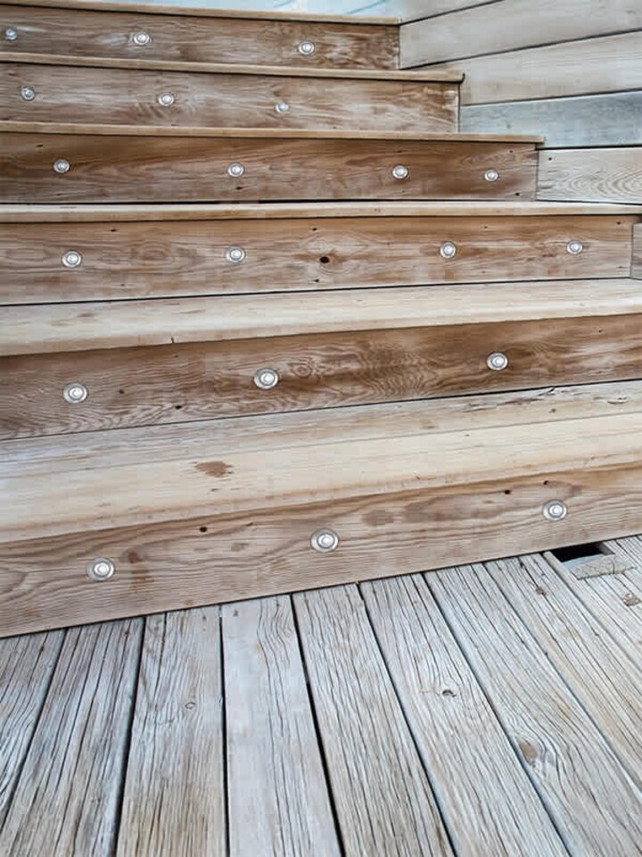 image 1 of ValueLights 10 Pack IP67 Rated 15mm White LED Round Decking Kitchen Plinth Lights Kit