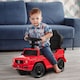 image 3 of COSTWAY 3-in-1 Licensed Mercedes Benz Ride on Push Car Red