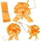 image 4 of 30Pcs Orange Pull Bows - 30mm
