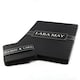 image 3 of Lara-May Set of 8 Jet Black Recycled Leather Placemats & 8 Leather Coasters