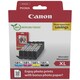 image 1 of Set of 4 Canon CLI581XL Ink Cartridges Multi | Canon Original CL581XL Cyan Magenta Yellow Black Ink Cartridge Combo Pack 