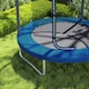 image 9 of SPORTNOW 6ft Outdoor Trampoline with Safety Enclosure Net, Blue