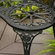 image 4 of Cast Aluminium Garden Bench Metal Frame 2 Seater Patio Chair Outdoor Seating