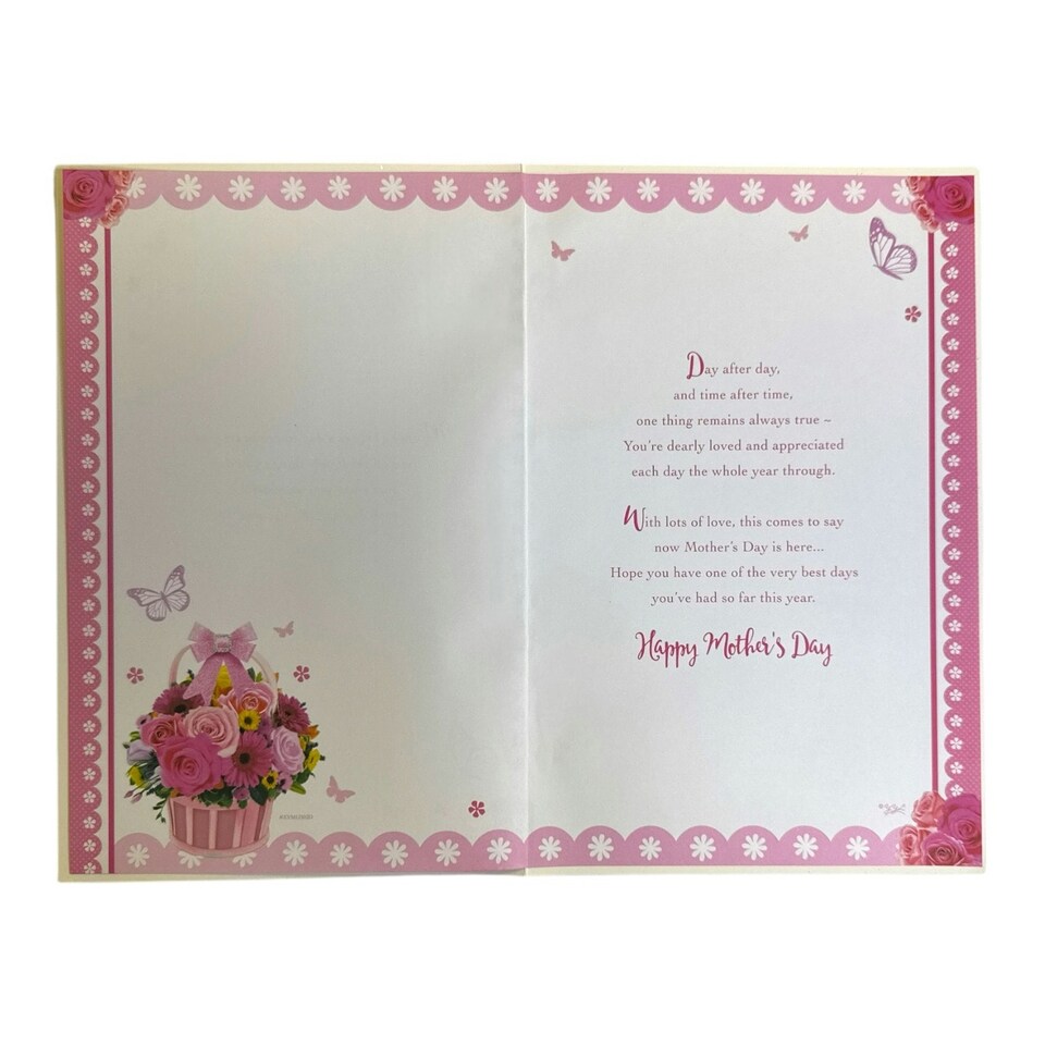 image 1 of To A Special Mum Traditional Flower Bouquet Mother's Day Boxed Card