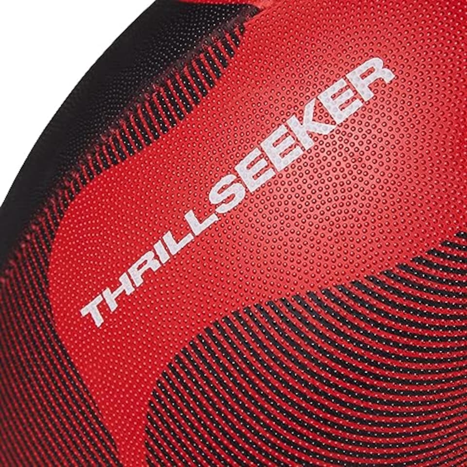 image 1 of Canterbury Unisex Thrillseeker Play Rugby Ball | Standard Grip | Training Ball Rugby Ball, Red/Black, 4