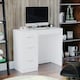 image 5 of Vida Designs Riano 3 Drawer Dressing Table Vanity Makeup Desk, White