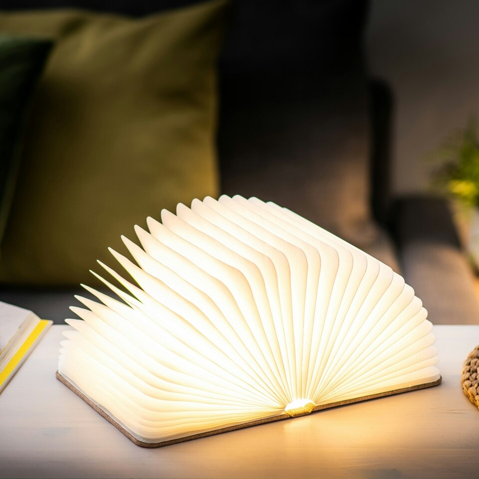 image 1 of Gingko LED Mini Smart Book Desk Light N/A | Coffee Brown