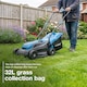image 5 of Hyundai Cordless Lawnmower 20v 4Ah Battery Powered 33cm 32L HY20CLM33