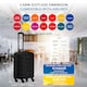 image 8 of 55x40x20cm Ryanair (Priority) TUI, Carry on Cabin Suitcase Hard Shell Approved for 60+ Airlines Cream | Champagne | Cabin Bag
